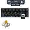 Bàn phím cơ không dây GM1000-Dual mode, Yellow G-Pro Axis - RGB - Tiên hạc trăng mây