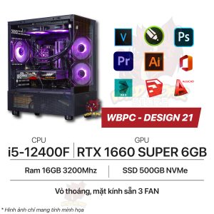 ĐỒ HOẠ 21 i5-12400F/GTX1660S