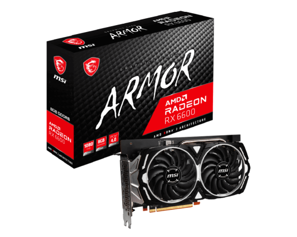 MSI Radeon RX 6600 ARMOR 8G