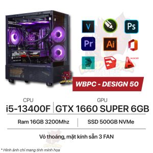 ĐỒ HOẠ 50 i5-13400F/GTX1660S