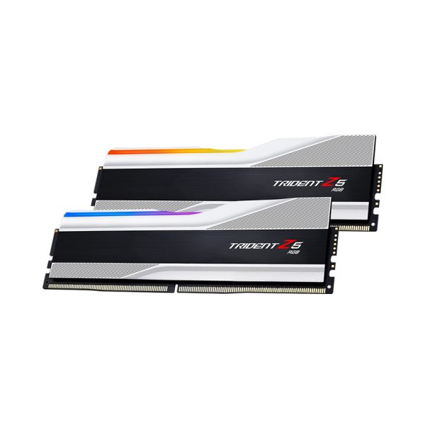 G.SKILL TRIDENT Z5 RGB SLIVER 32G (2X16B) DDR5 5600MHZ