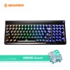 Bàn phím cơ không dây NEWMEN GM980 Black Star Gasket Wireless - Switch Azura, Misty rain