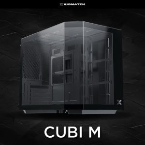 XIGMATEK - CUBI M - BLACK - M-ATX