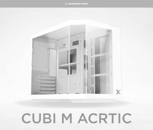 XIGMATEK - CUBI M - WHITE - M-ATX