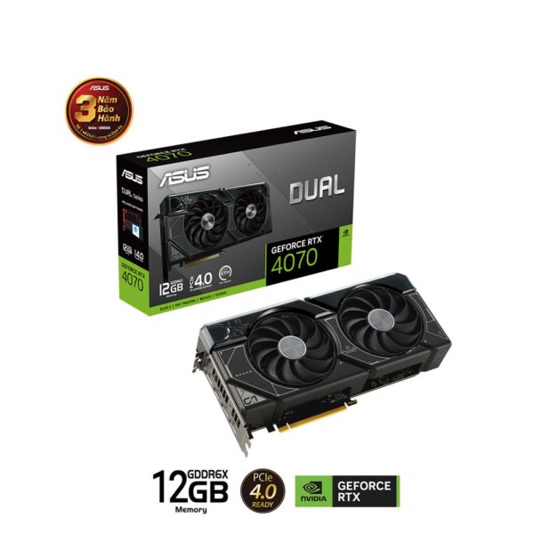 ASUS Dual RTX 4070 12GB