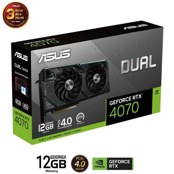 ASUS Dual RTX 4070 12GB