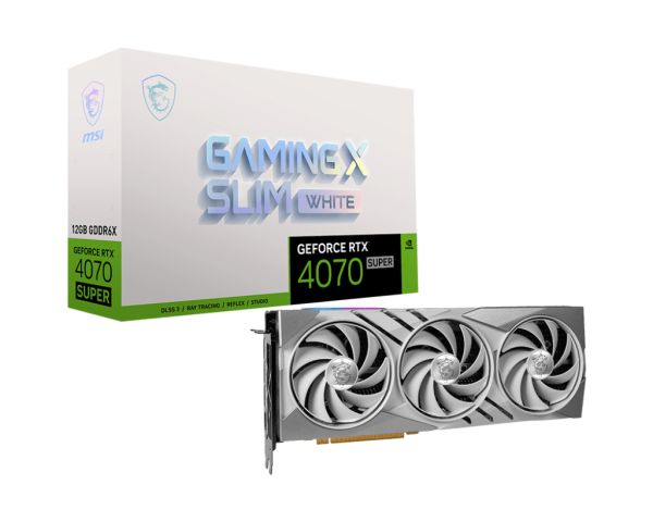 MSI RTX 4070 Super GAMING X SLIM WHITE