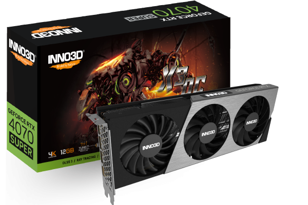 VGA INNO3D RTX 4070 Super X3 OC 12GB
