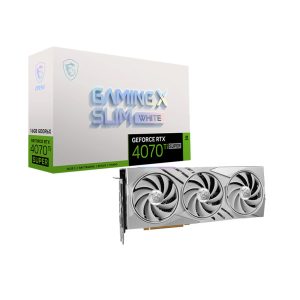 MSI RTX 4070 Ti SUPER 16G GAMING X SLIM WHITE