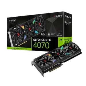 PNY RTX 4070 12GB XLR8 Gaming VERTO EPIC-X RGB
