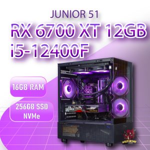 JUNIOR 51 i5-12400f/RX6700XT