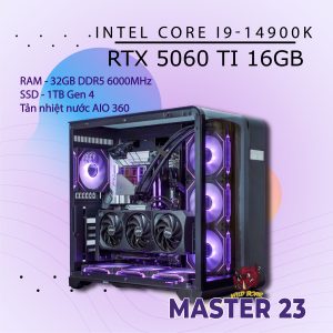 MASTER 23 i9-14900K/RTX5060Ti-16GB/D5