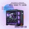 MASTER 33 R9-9950X/RTX5060Ti-16GB/D5