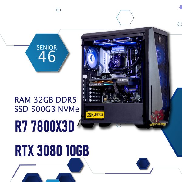 SENIOR 46 R7-7800X3D/RTX3080