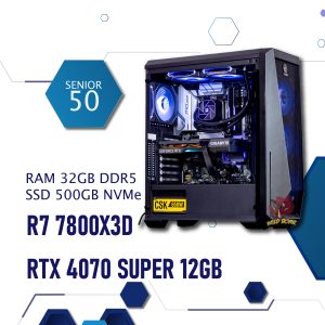 SENIOR 50 R7-7800X3D/RTX4070SUPER