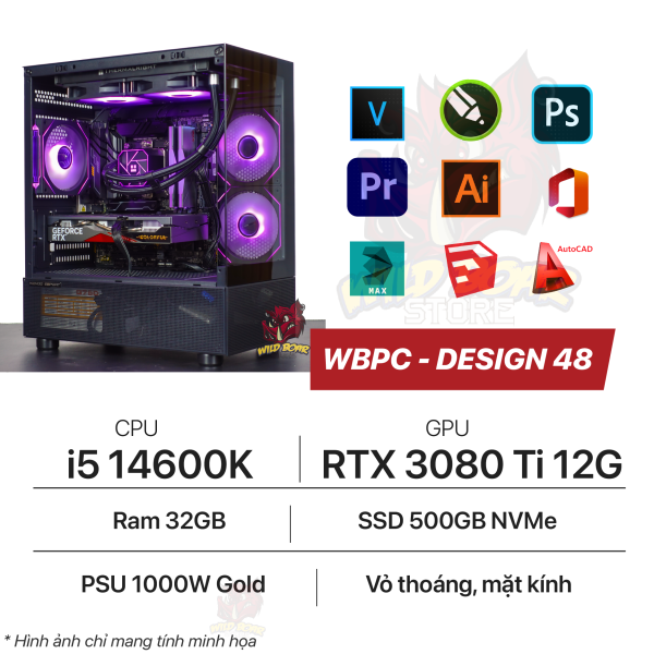 ĐỒ HOẠ 48 i5-14600K/RTX3080Ti